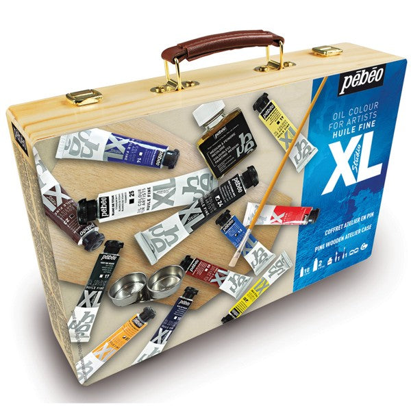 Estojo de Tinta Óleo Para Tela Pebeo Atelier Case